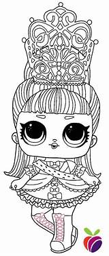 Majesty Hairgoals Suprise Omg Dieren Prinses Kidsworksheetfun Desenhar sketch template