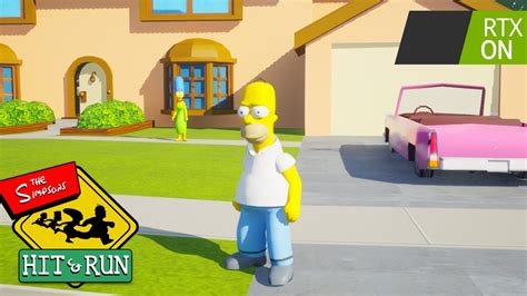 check   fanmade remake  simpsons hit run  unreal engine nintendosoup