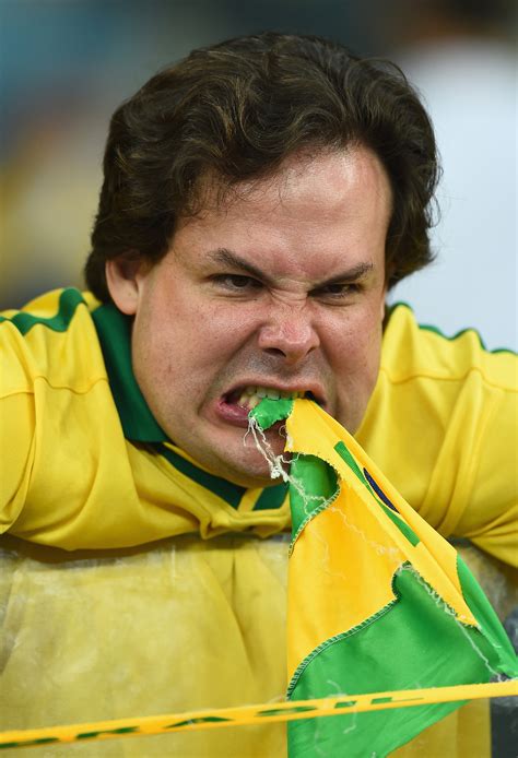 Brazil S Demise As Depicted By One Fan Losing His Damn