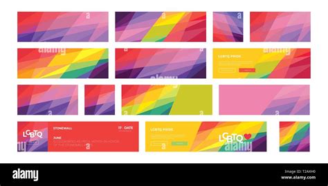 support  lgbtq pride colorful backgrounds colorful rainbow abstract full width banner