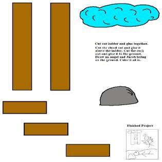 jacobs ladder activity sheet sunday school  images bible