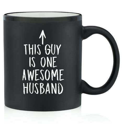 awesome husband funny coffee mug anniversary birthday gifts  men   husband