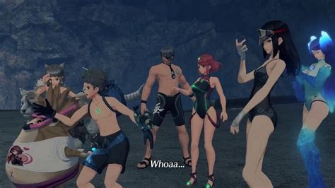 Xenoblade Chronicles 2 Swimsuit Edition Blade Quest Cutscenes