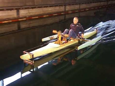 testing hydrofoil kayak youtube