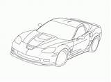 Corvette Coloring Pages Chevy Car Chevrolet Hot Rod Printable Dodge Drawing Ram Stingray Z06 Maserati Truck Color Silverado Getcolorings Cars sketch template
