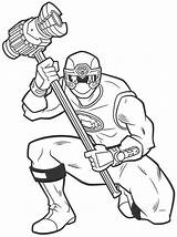 Rangers Power Coloring Pages sketch template