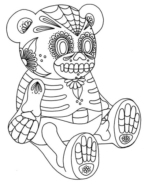 shocking printable skull coloring pages     creative