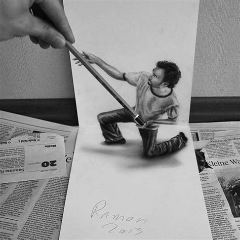 Amazing Collection Of 3d Pencil Drawings
