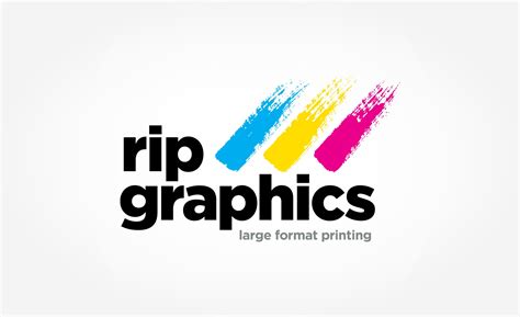 rip graphics graphic  signs printing company logo branding design