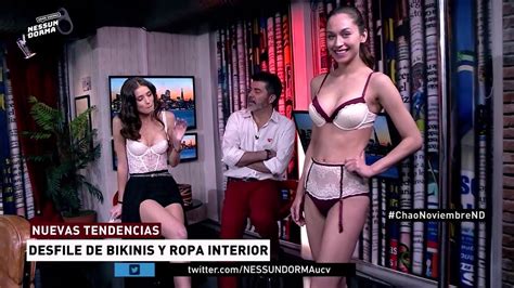 Desfile De Ropa Interior Y Bikinis Por Julia Fernández