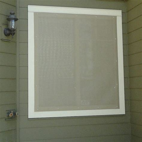 outdoor window shades exterior blinds  sale ez snap