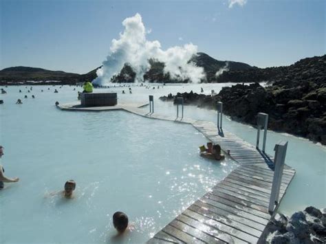 Blue Lagoon Mineral Baths Near Keflavik Iceland Polar Regions