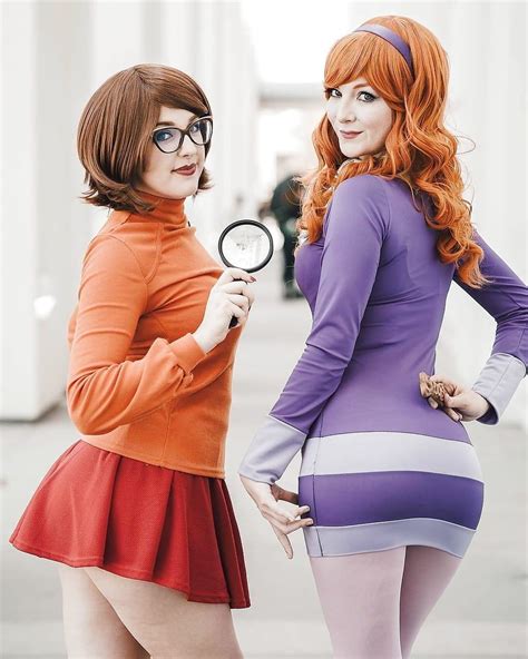 Velma Dinkley And Daphne Blake Cosplay Cosplay Woman Cosplay Outfits