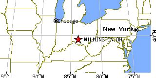 wilmington ohio  population data races housing economy