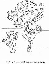 Strawberry Shortcake Coloring Pages Strawberries Ballerina Printable Digi Stamps Para Moranguinho Da Colorir Coloringpages Ballet Dance Ballerinas Colors Girls Choose sketch template