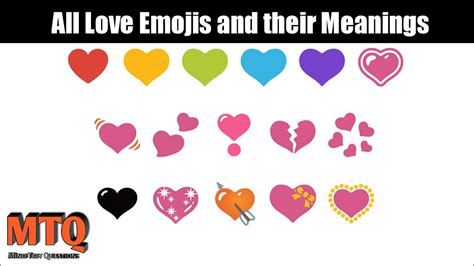 All Love Emoji Hearts And Their Real Meaning Must Watch