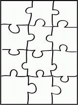 Coloring Puzzle Piece Pages Popular sketch template