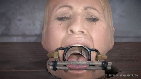 simone sonay matt williams in nipples clamped in the stocks hd from infernal restraints