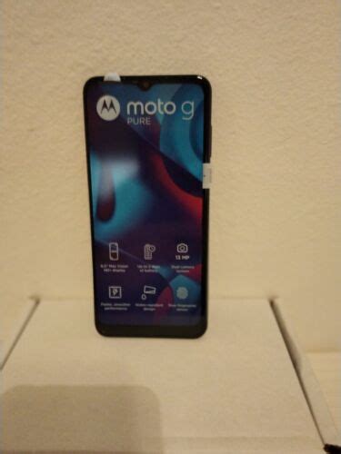Moto G Pure Xt2163dl Safelink Smartphone By Tracfone 32gb Ebay