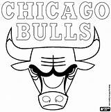 Bulls Chicago Coloring Pages Logo Basketball Bull Drawing Blazers Portland Trail Printable Teams Getdrawings Getcolorings sketch template