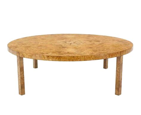 large  burl wood coffee table  sale  stdibs
