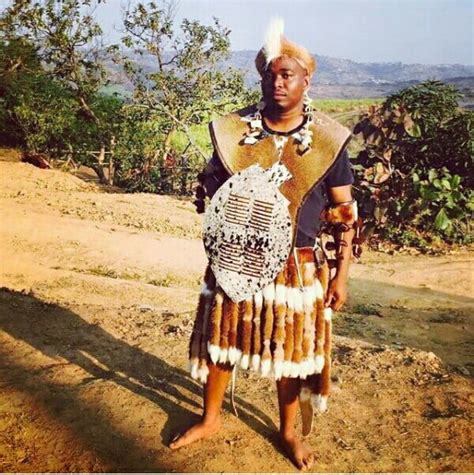 clipkulture zulu man  traditional attire