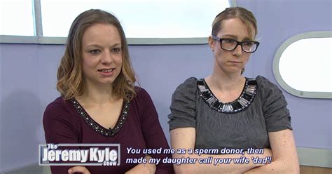 the jeremy kyle show fans confused by lesbian who asks daughter to call
