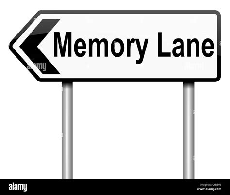 street road sign memory lane  res stock photography  images alamy