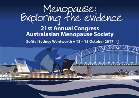ams congress 2017 australasian menopause society