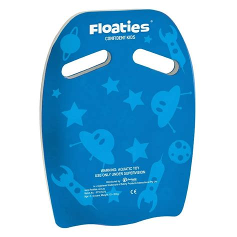 floaties floaties  original kick board blue rockets   yrs