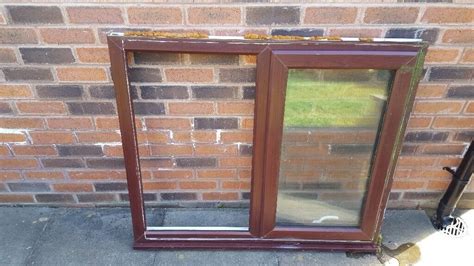 upvc double glazed window  sill  brown  white  birchwood cheshire gumtree