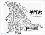Godzilla Coloring Pages Drawing Print Monsters King Draw Monster Worksheets Color Printable Worksheet Colouring Kids Tutorial Movie Easy Do Getdrawings sketch template