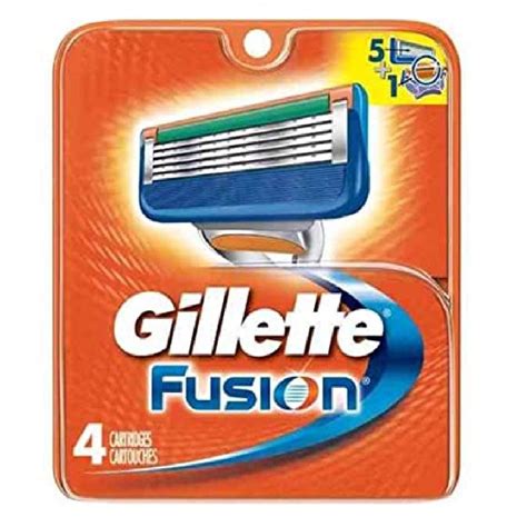 buy gillette fusion blades 4 cartridges online at low prices in india