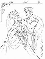 Coloring Anna Frozen Hans Wedding Da Disney Monster Story Contest Oh Salvato sketch template