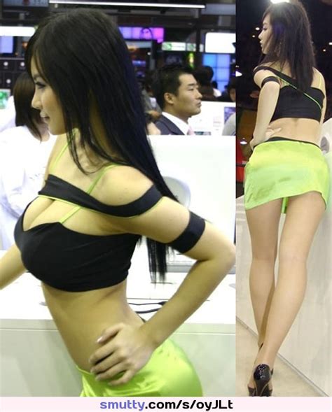 asian model korean imjihye clothed bigasiantits