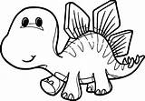 Dinosaur Cartoon Drawing Head Coloring Cute Pages Getdrawings Clipartmag sketch template