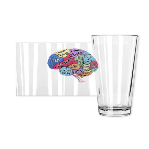 the geek brain pint glass messinghams