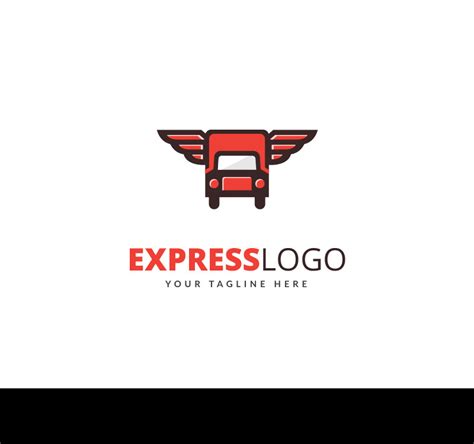 express logo template  templatemonster