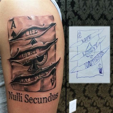 24 awesome ace of spades tattoos with powerful meanings tattoos win