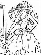 Barbie Coloring Pages Printable sketch template