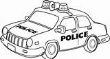 Coloring Pages Printable Policeman Police Car Kids Popular sketch template