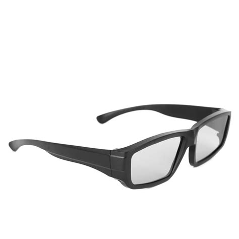 Ootdty 1 Pc Passive 3d Glasses Black H4 Circular Polarized