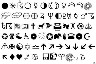 maria simbologia   diferencia entre signe  simbol