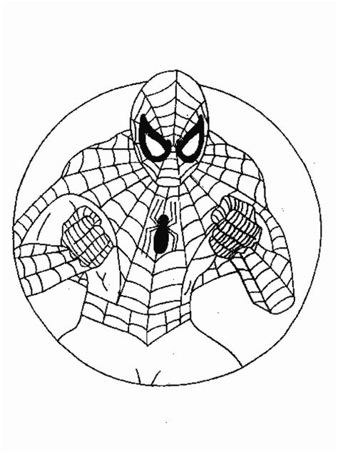 top  spiderman coloring pages printable