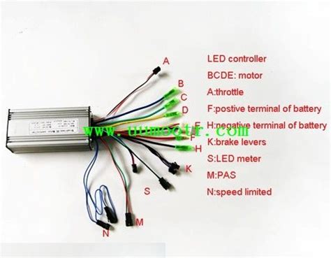 electric bicycle controller wiring diagram