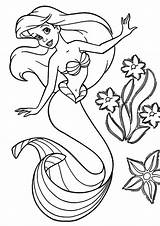 Coloring Pages Mermaid Little Ariel Swimming Mermaids Boob Para Book Momjunction Disney Sheets Print Da Printable Princess Coloriage Getdrawings Getcolorings sketch template