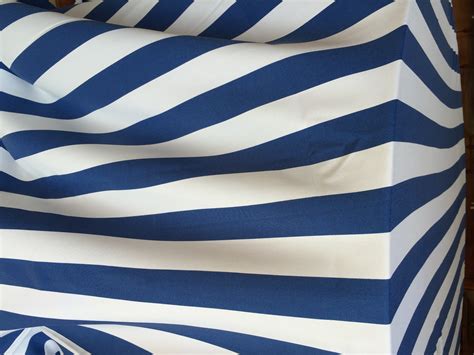 royal blue  white stripe tablecloth  tablecloth hiring company