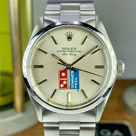 rolex air king  dominos pizza unpolished awadwatches