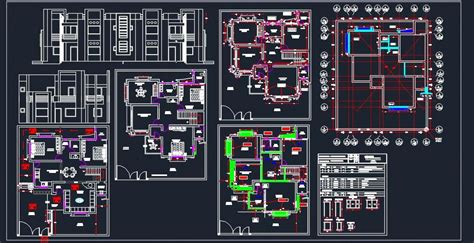 autocad house drawings samples dwg house decor concept ideas