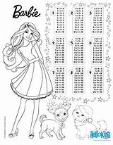 Barbie Coloring Table Multiplication Pages Multiplicar Tablas Para Times Colouring Colorear Sheets Color Online Tables Childrencoloring Template Hellokids Lol Print sketch template